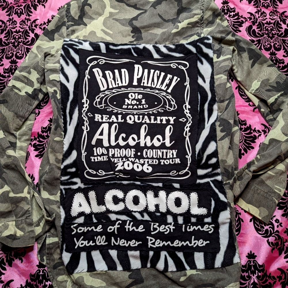 Diy Brad Paisley camo jacket